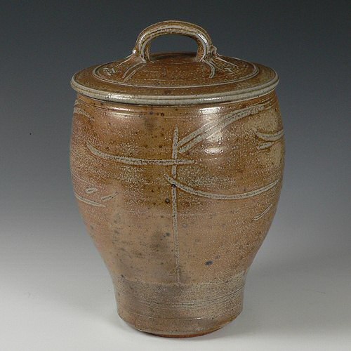 Michael Casson - Salt glazed bread crock