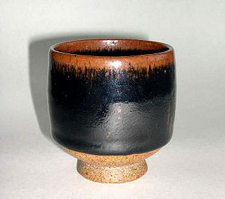 Dartington Conference 1952 - Tenmoku Prize yunomi by Alec Sharp