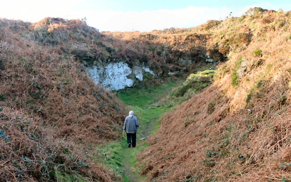 Tregonning Hill - The Preaching Pit