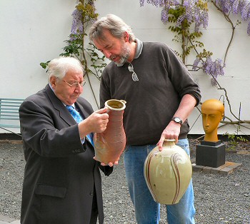 Phil Rogers with Henry Sandon, Bevere Gallery 2007