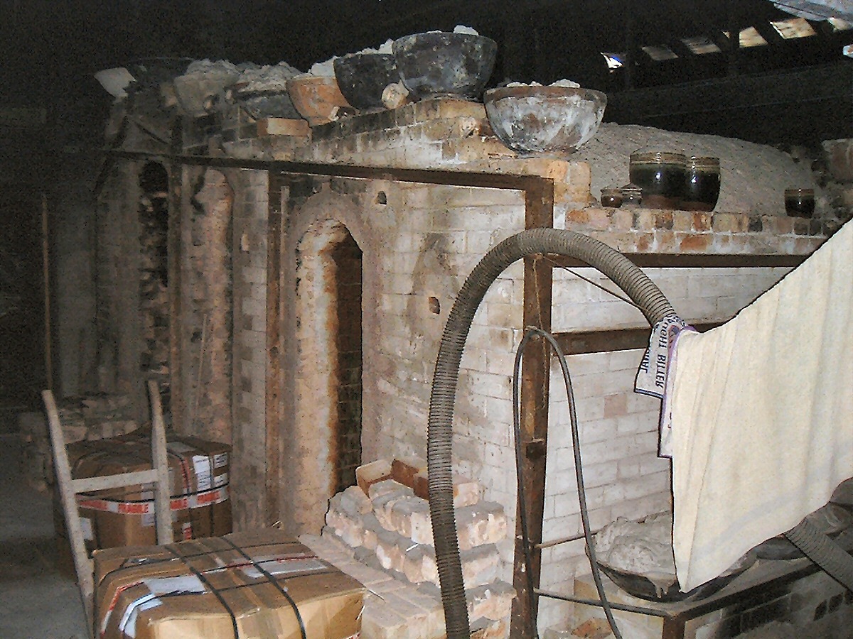 Richard Batterham's kiln, 2003 