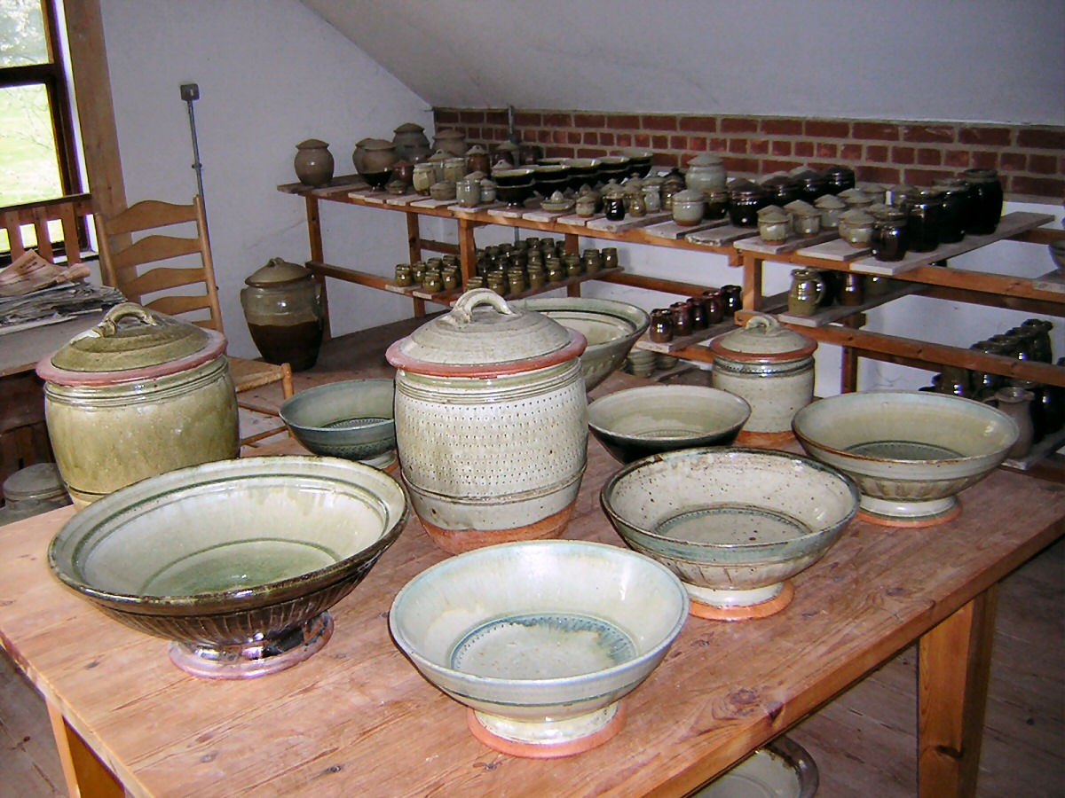 Richard Batterham - Pots in the showroom, 2005