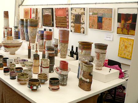 Robin Welch - Stall at Art in Clay 2011