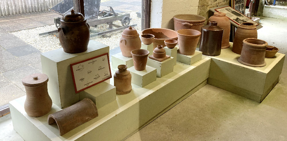 Wheal Martin - Lake's Pottery exhibit