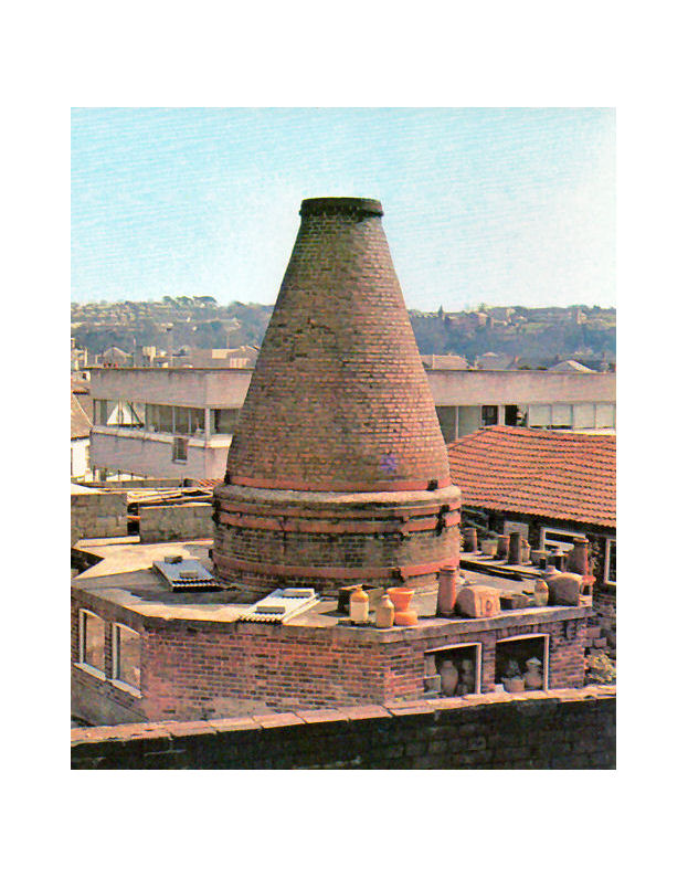 Lake's Truro Pottery kiln