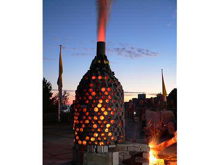 Karin Putch-Grassi - Bottle Kiln Firing