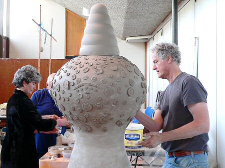 Mark Hewitt at work
