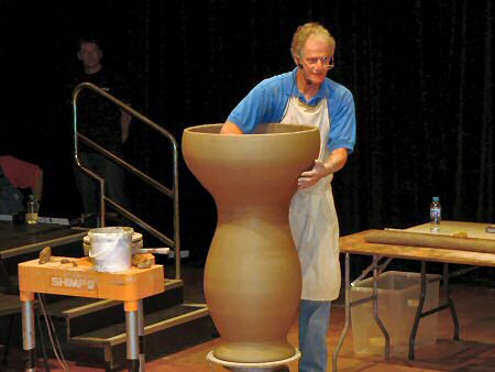 Mark Hewitt demonstrating