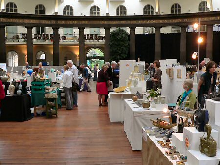 Exhibitor stalls