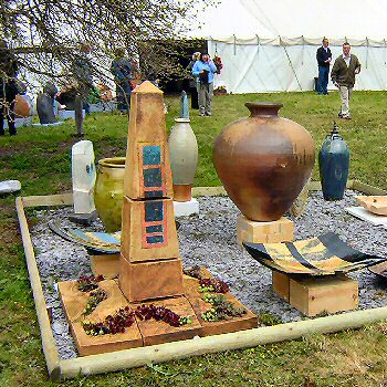 Outside pot display