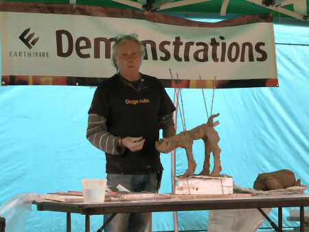 Ian Gregory demonstrating