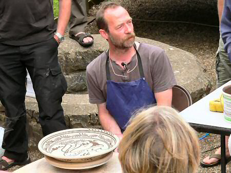 Paul Young demonstrating