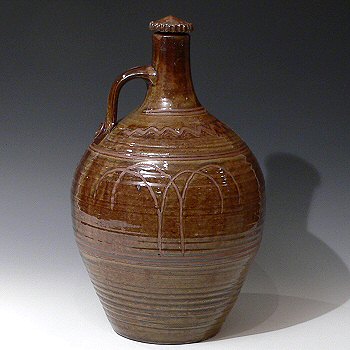 Danlami Aliyu oil jar made at Wenford Bridge