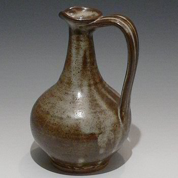 Stoneware flagon possibly by David Leach.