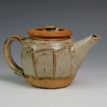 Richard Batterham small celadon teapot