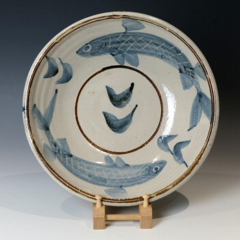 Svend Byer Wenford Bridge fish decorated dish