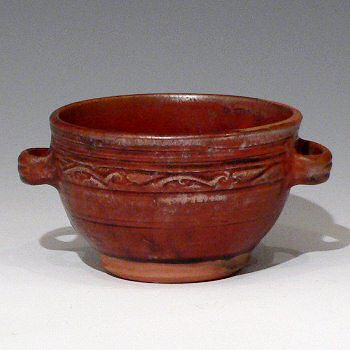 Muriel Bell - Leach Pottery handled bowl