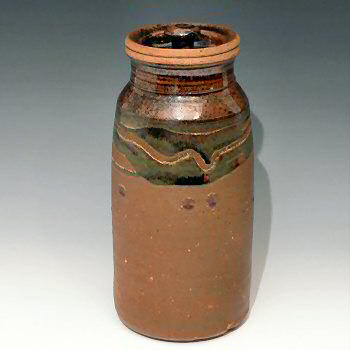 Mick Casson tall lidded jar