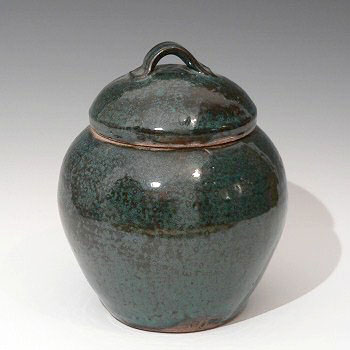 Trevor Corser - Leach Pottery lidded jar