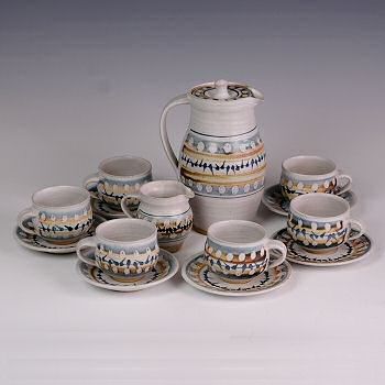 Marianne de Trey - Bird on a wire coffee set