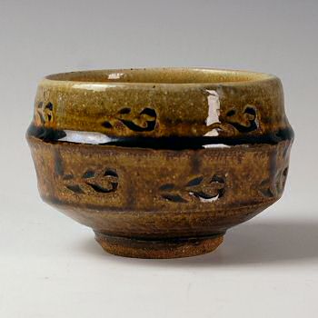 Ash glazed chawan