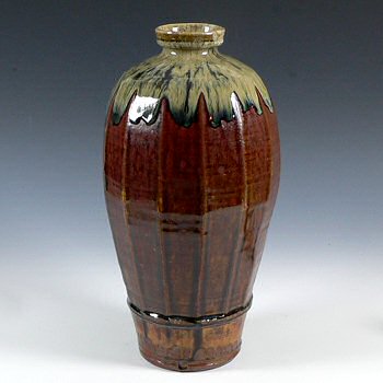 Mike Dodd - Facetted floor vase