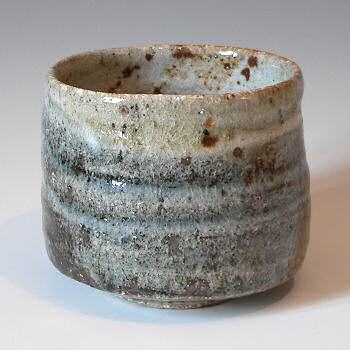 Lisa Hammond shino glazed chawan