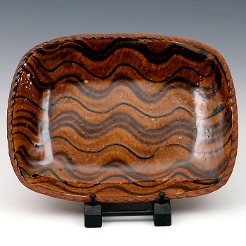 Slipware dish