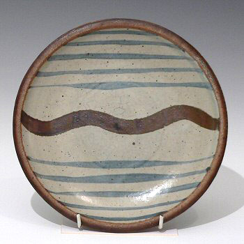 Leach Pottery - Waves plate