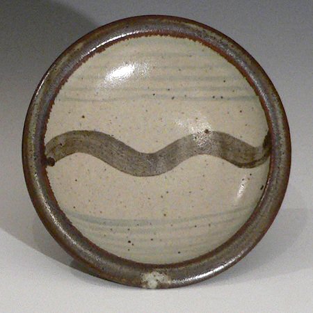 Leach Pottery - Small waves plate