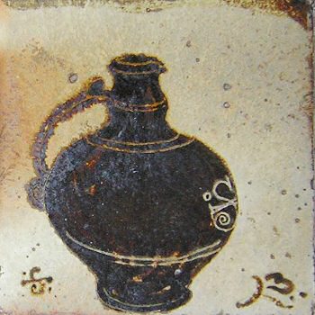 Bernard Leach tile - Jug