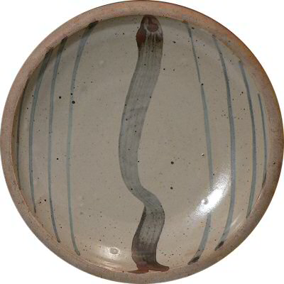 Leach Pottery stylised willow tree plate