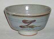 Small decorated porringer