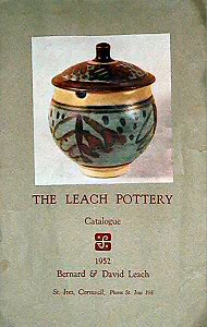 Leach Pottery - 1952 standardware catalogue
