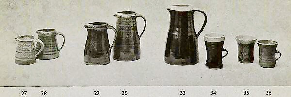 Leach Pottery - 1975 standard ware