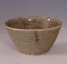 Glazed open sugar bowl