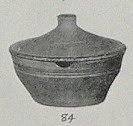 Lidded vegetable dish