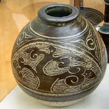 Bernard Leach Tree of Life pot