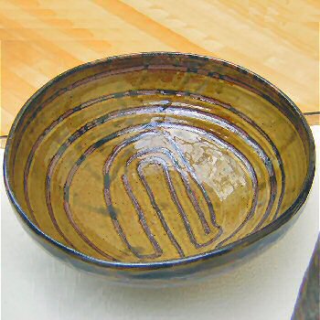 Michael Cardew slipware bowl