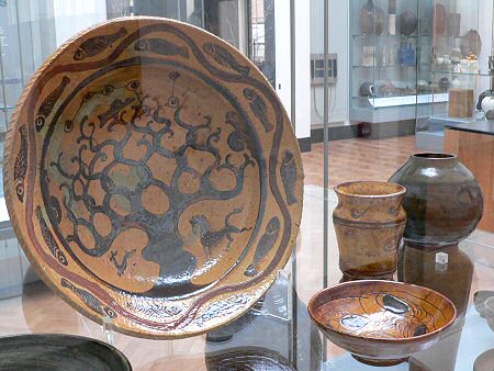 Early earthenware from the Leach pottery in St. Ives