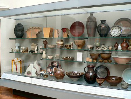 1940-1960 pots in the Twentieth Century Ceramics gallery
