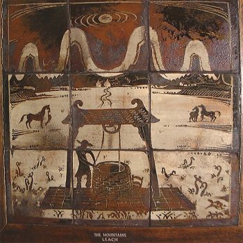 Well Head and Mountains tile panel by Bernard Leach (1929)