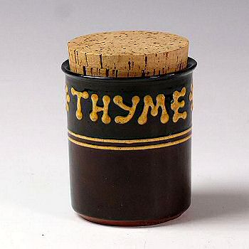 Barbara Winrow slipware thyme jar