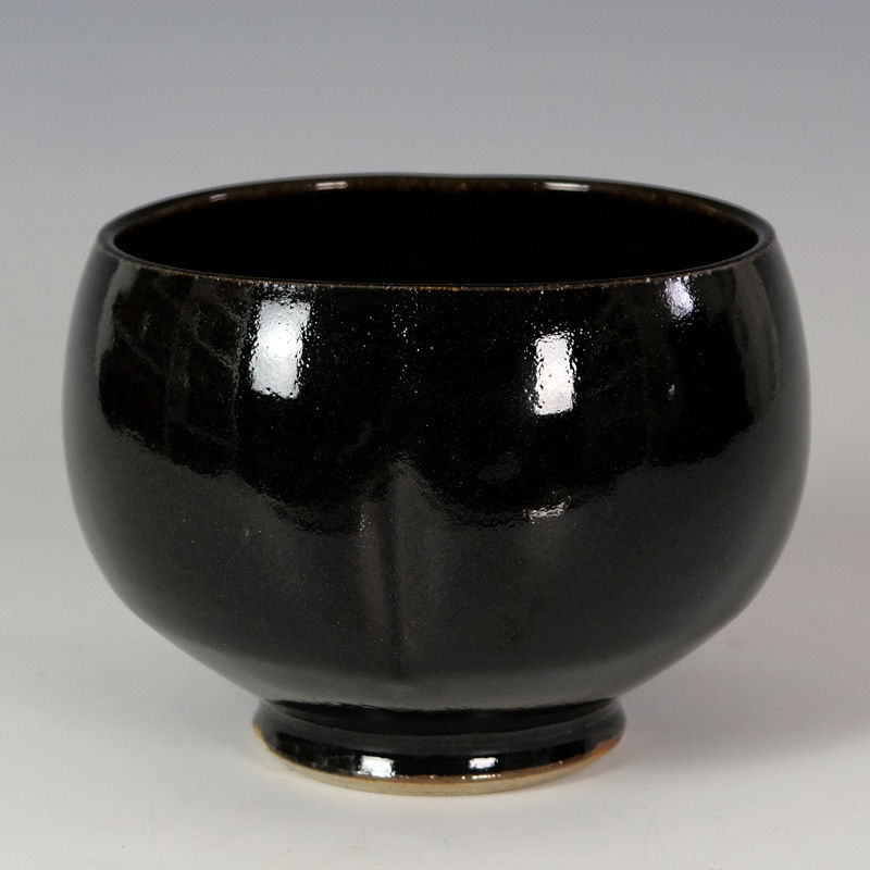 Andrew Crouch - Shaped tenmoku bowl