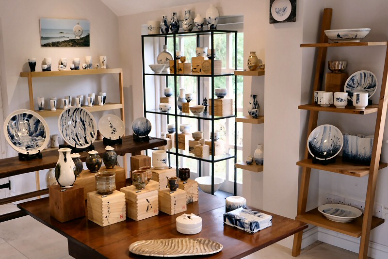 Pots for sale in the Stables Gallery