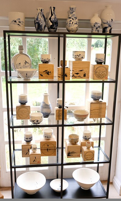 Pots for sale in the Stables Gallery