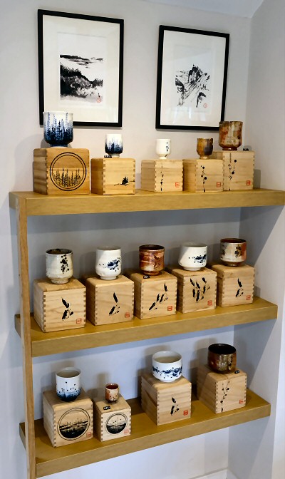 Pots for sale in the Stables Gallery