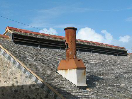 The old kiln room chimney