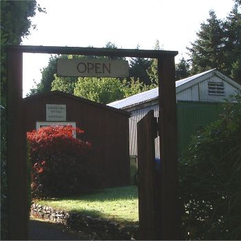 Showroom and pottery buildings